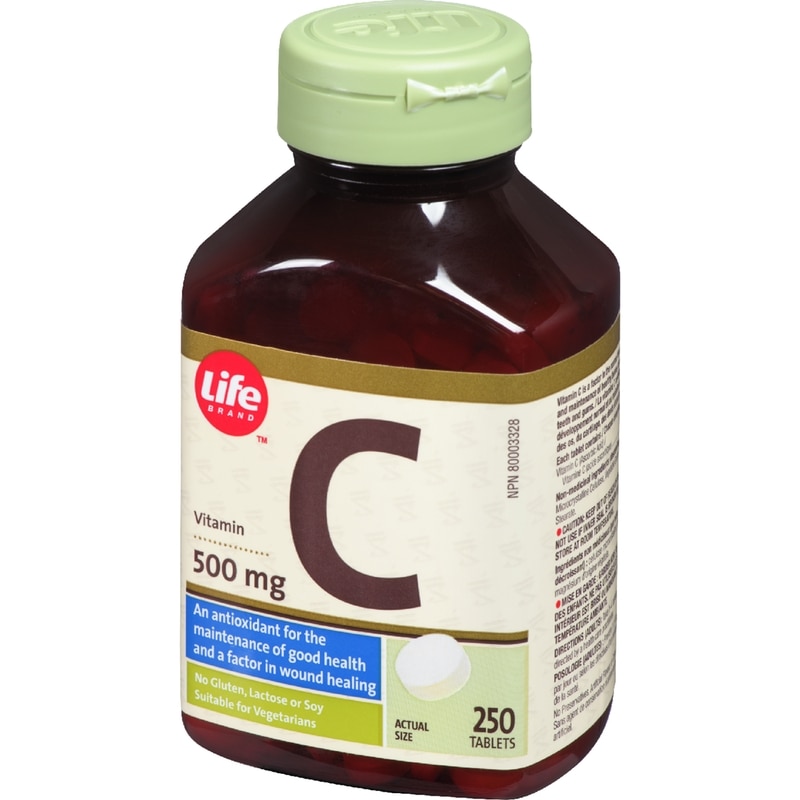 Vitamin C 500 mg 250 Tablets