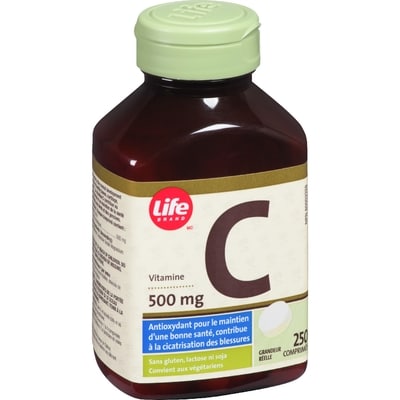 Vitamine C 500 mg, 250 comprimés