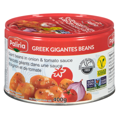 Palirria Greek Gigantes Beans 400 g, $1.25/100g