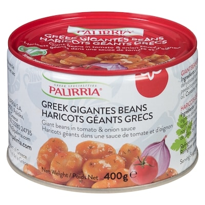Palirria Greek Gigantes Beans 400 g, $1.25/100g