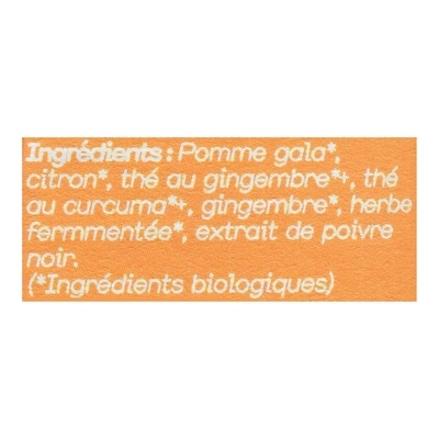Jus de gingembre bio pomme