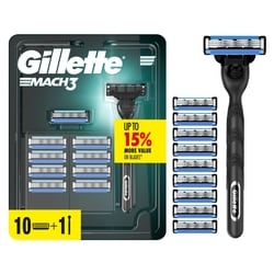 Gillette Razor for Men, 10 Blade Refills 1 ea, $35.00/1ea