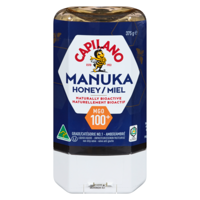 Capilano Manuka Miel Bioactif 375 g, 6,13 $/100ml