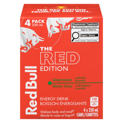 Red Bull Energy Drink The Red Edition™ 4x250.0 ml, $1.00/100ml