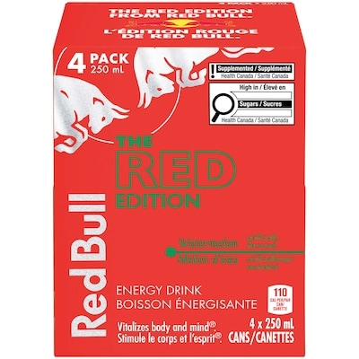 Red Bull Energy Drink The Red Edition™ 4x250.0 ml, 1,00 $/100ml