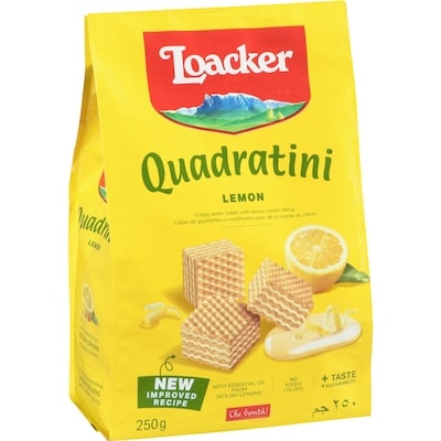 LOACKER QUADRATINI GAUF CITRON