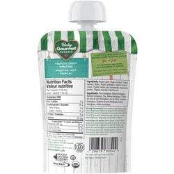 Baby Gourmet Organic Puree Tropical Green Smoothie 128 ml