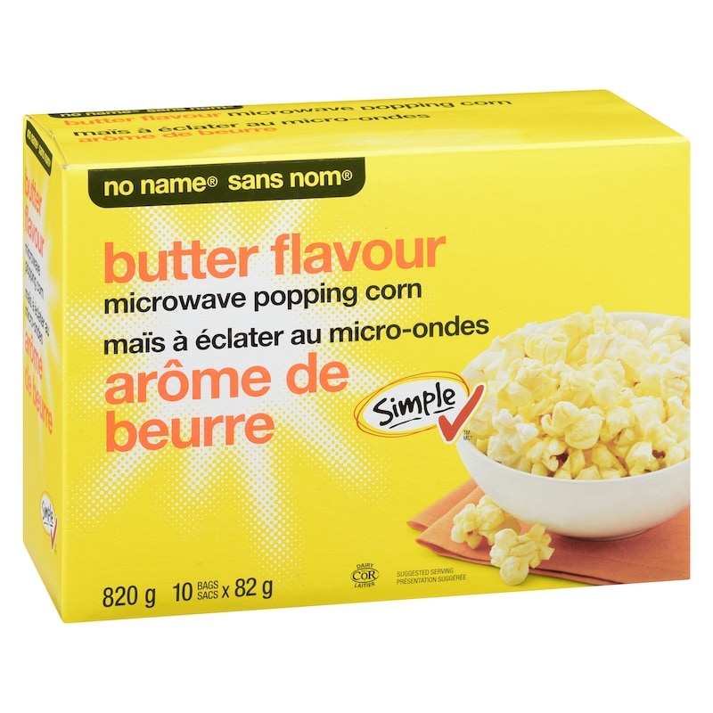 Microwave Butter Flavour Popcorn