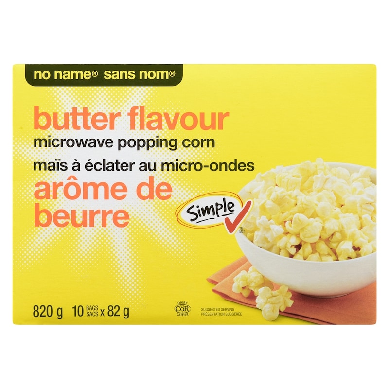 Microwave Butter Flavour Popcorn