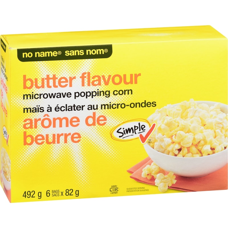 Microwave Butter Flavour Popcorn