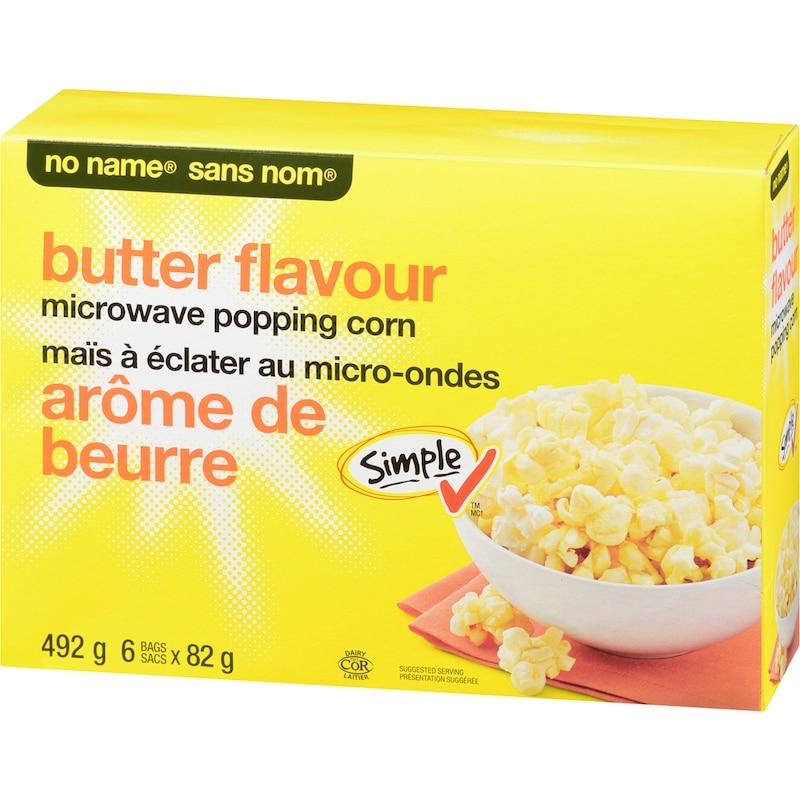 Microwave Butter Flavour Popcorn