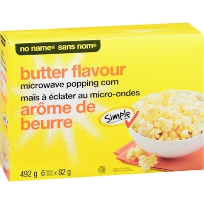 Maïs à éclater au micro-ondes, arôme de beurre