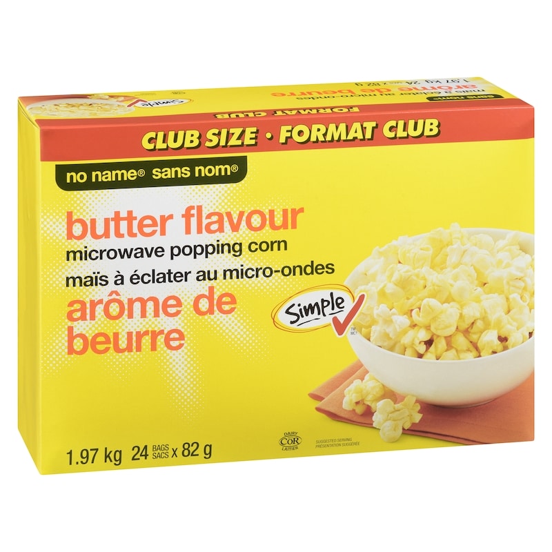 Microwave Butter Flavour Popcorn