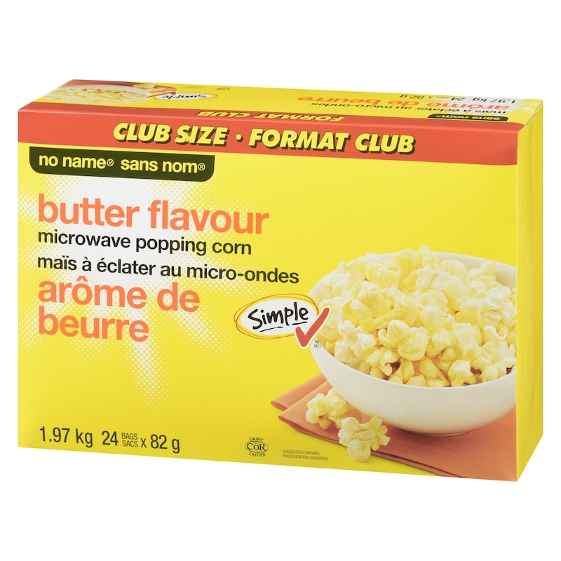 Microwave Butter Flavour Popcorn