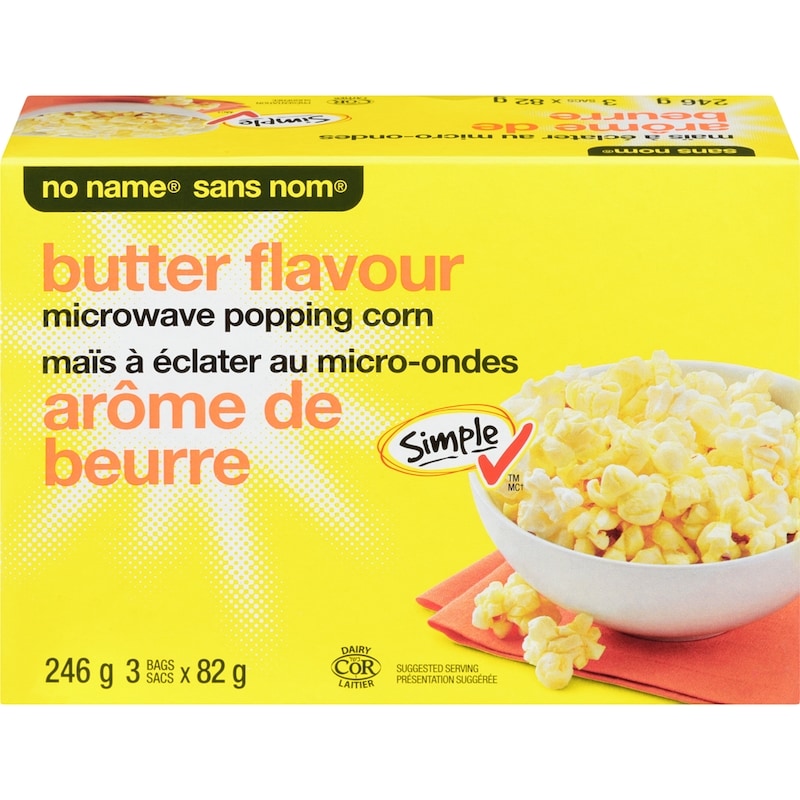 Microwave Butter Flavour Popcorn