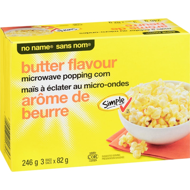 Microwave Butter Flavour Popcorn