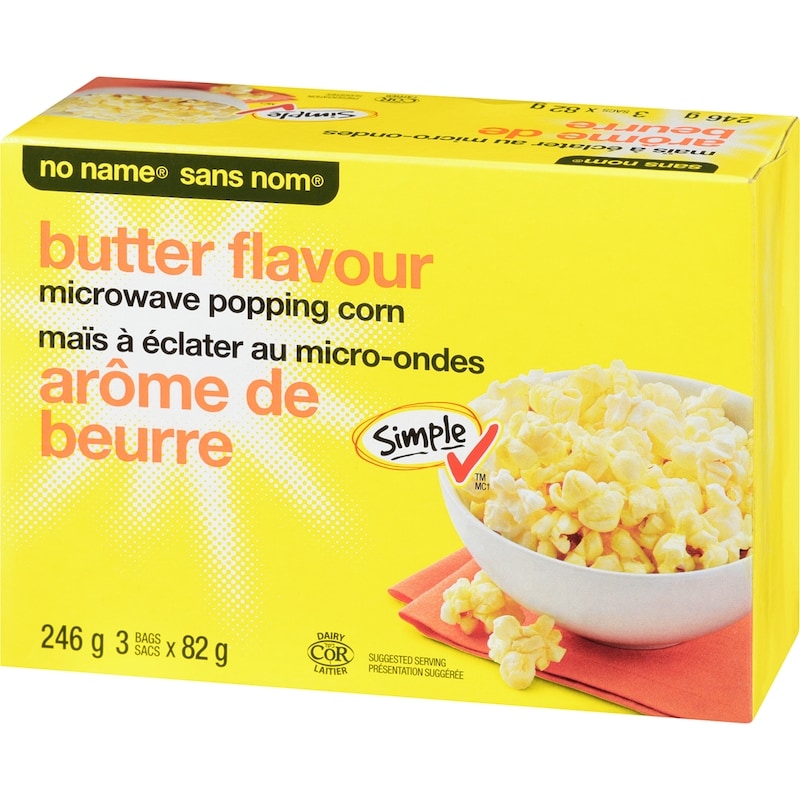 Microwave Butter Flavour Popcorn