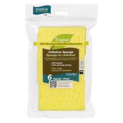 The Original Biodegradable Sponge 6 ea, $1.00/1ea