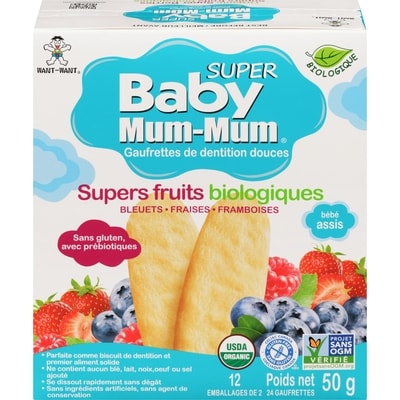 Hot Kid Super petits fruits biologiques 50 g, 7,58 $/100g