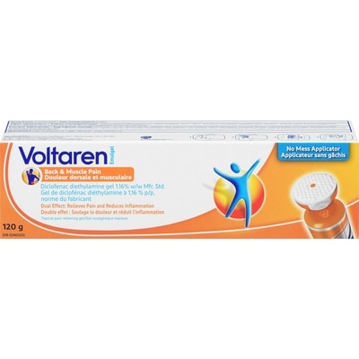 Voltaren Emulgel Back & Muscle Pain (No Mess Cap) 120 g, $15.83/100g