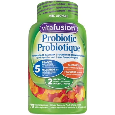 Vitafusion Probiotic Gummies 70 ea, $0.50/1ea