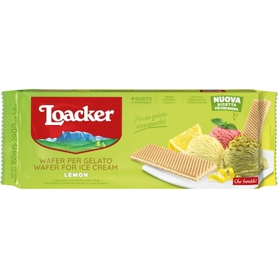 Loacker LOACKER GAUFRETTES CITRON 150 g, 2,66 $/100g