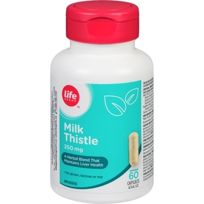 Life Brand Milk Thistle, 60 Capsules 60 ea, $0.13/1ea