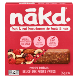 Raw Fruit & Nut Bars Berry Delight