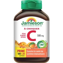 Jamieson Les Comprimés de Vitamine C à Croquer 100 ea, 0,08 $/1ch