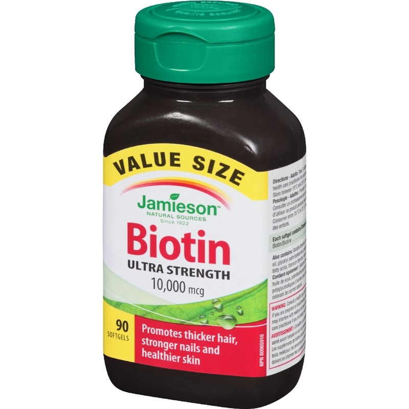 Biotin 10,000 mcg 90 Count