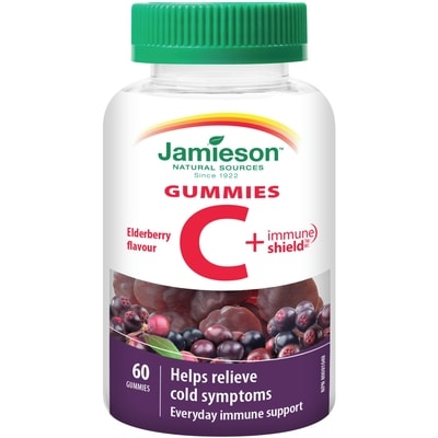 Jamieson Vitamin C + Immune Shield Gummies 60 ea, $0.36/1ea