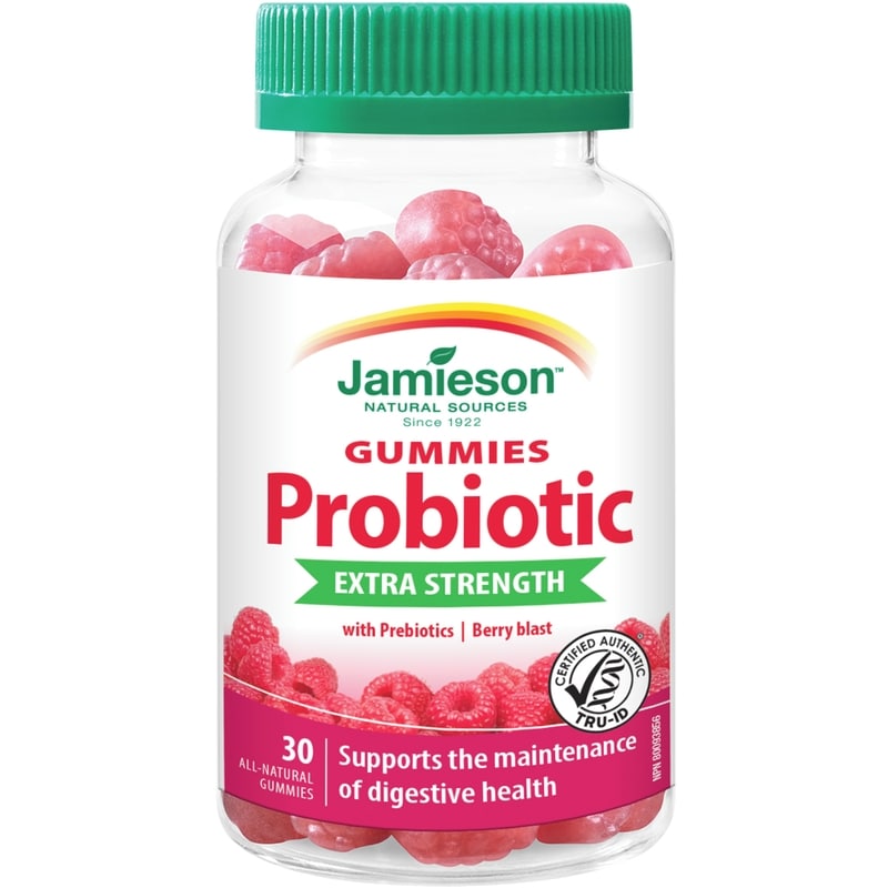 Extra Strength Probiotic Gummies with Prebiotics
