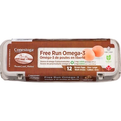 CONESTOGA OEUFS BRUNS LIB OMG3, EA