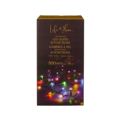 Life at Home LED Lights 500 Count - Multicoloured 1 ea, $39.00/1ea