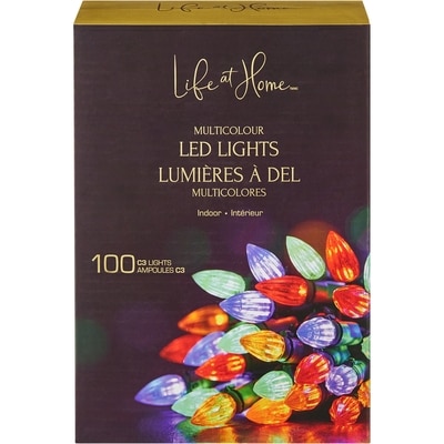 Life at Home LED Lights 100 Count - Multicoloured  1 ea, $19.00/1ea