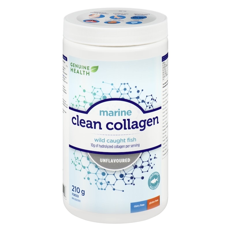 Marine Clean Collagen, Unflavored Hydrolyzed Collagen Powder, Wild Caught Fish