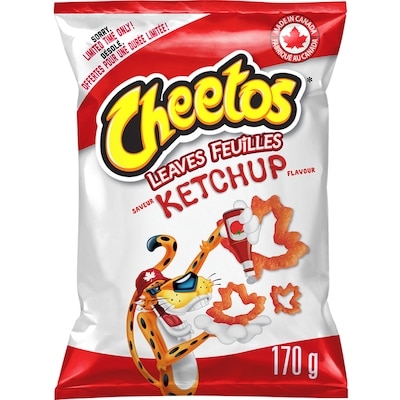 Cheetos Leaves Ketchup Cheese Flavoured Snacks 170 g, $2.94/100g