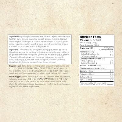 Sprouted Protein Powder
