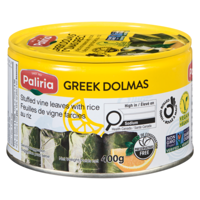 Palirria Greek Dolmas 400 g, $1.25/100g