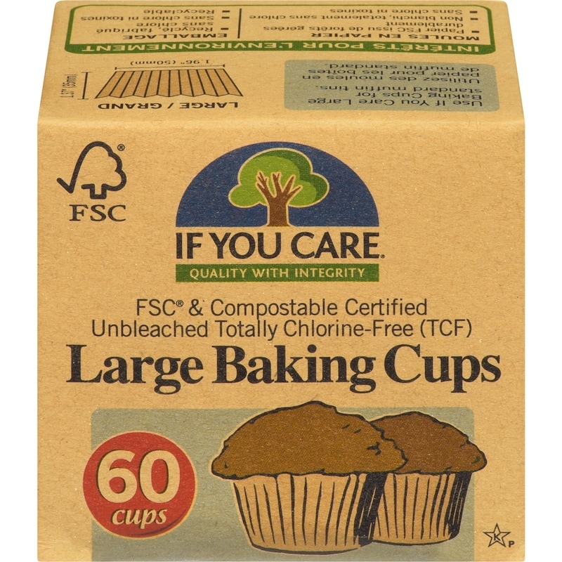 Large Baking Cups 60Ct