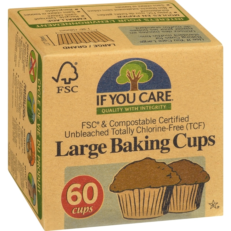 Large Baking Cups 60Ct