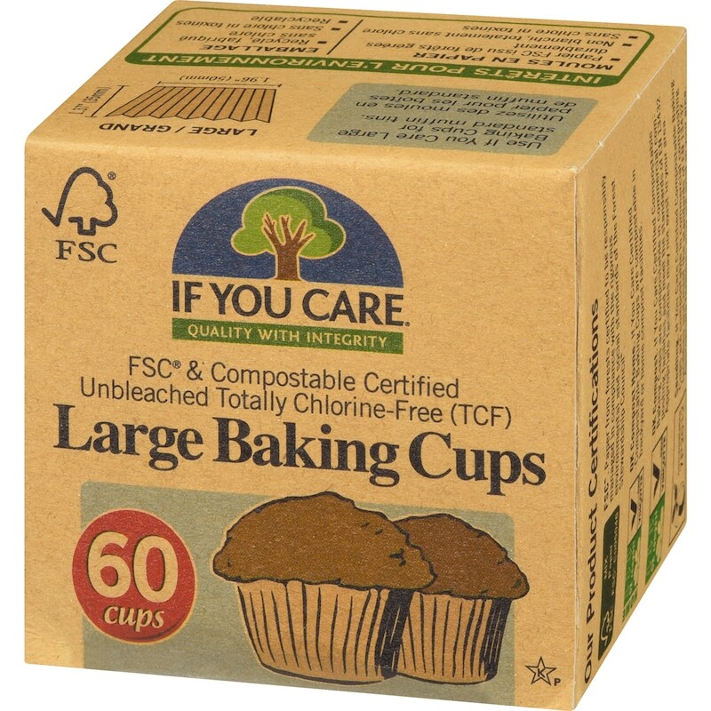 Large Baking Cups 60Ct