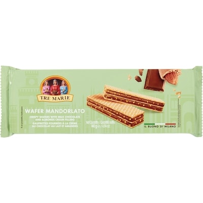 Tremarie Milk Chocolate And Almonds Cream Filled Wafers 140 g, $2.71/100g