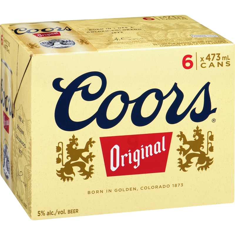 Original Beer Cans (ID required at pick-up)