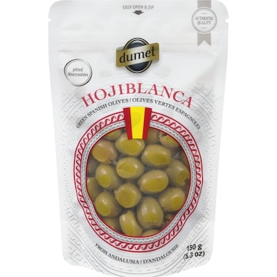 null Olives Vertes Espagnoles Dénoyautées 150 g, 3,33 $/100g