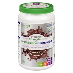 Genuine Health GHEA PROTEINE+ VEGET CHOC BIO 600 g, 9,33 $/100g