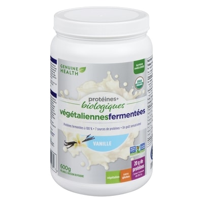Genuine Health GHEA PROTEINE+ VEGET VANI BIO 600 g, 10,17 $/100g