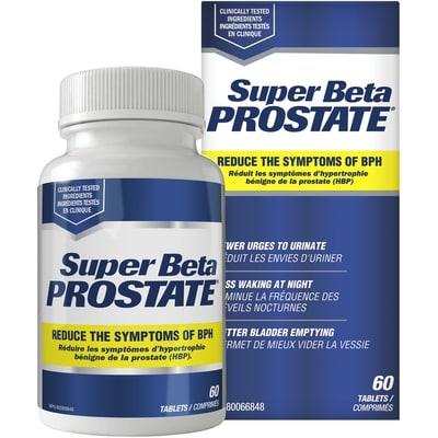 Super Beta Prostate New Vitality Super Beta Prostate 60ct 60 ea, $0.49/1ea