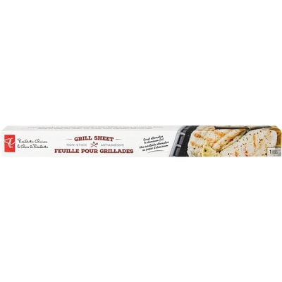 President's Choice Non-Stick Grill Sheet 1 ea, $9.00/1ea