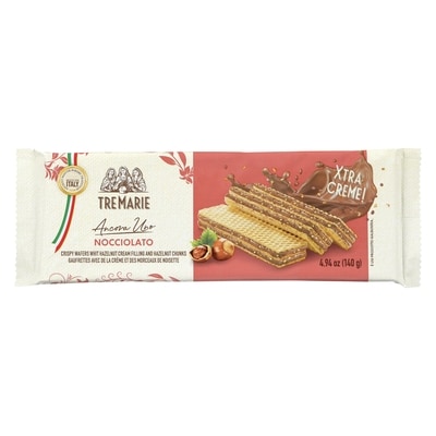 Tremarie Hazelnut Cream Filled Wafers 140 g, $2.35/100g